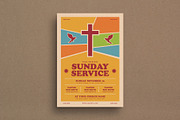 Sunday Service Event Flyer