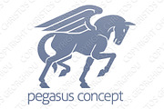 Pegasus Winged Horse Concept