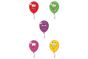 Colorful Balloons. Collection - 1