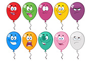 Colorful Balloons. Collection - 3