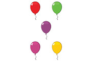 Colorful Balloons. Collection - 01