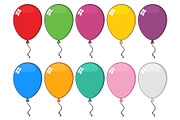 Colorful Balloons. Collection - 03