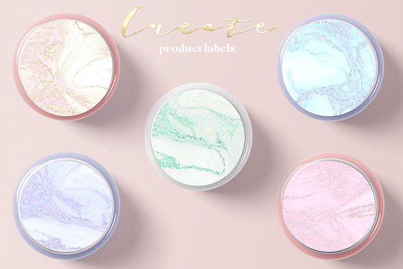 Pastel Marble Textures in Textures - product preview 2