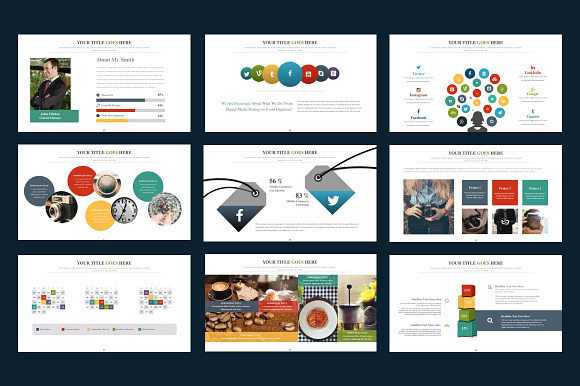 Atlantis Powerpoint Template in PowerPoint Templates - product preview 1