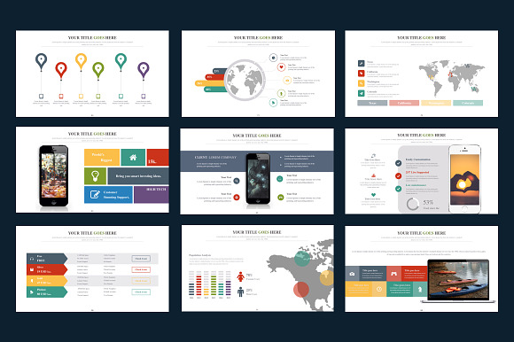 Atlantis Powerpoint Template in PowerPoint Templates - product preview 2