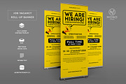 Job Vacancy Roll Up Banner