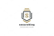 Secure King Letter S Logo