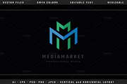 Media Market Letter M Logo