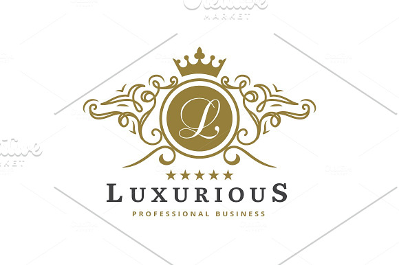 Luxurious Logo in Logo Templates - product preview 1