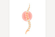 Spine osteoarthritis icon
