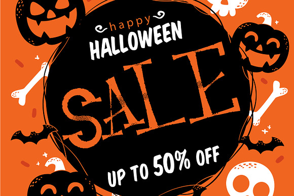Resquro Halloween | Decorative Font in Halloween Fonts - product preview 2