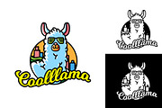 COOL LLAMA - Mascot & Esport Logo