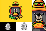 TACO BEAR - Mascot & Esport Logo