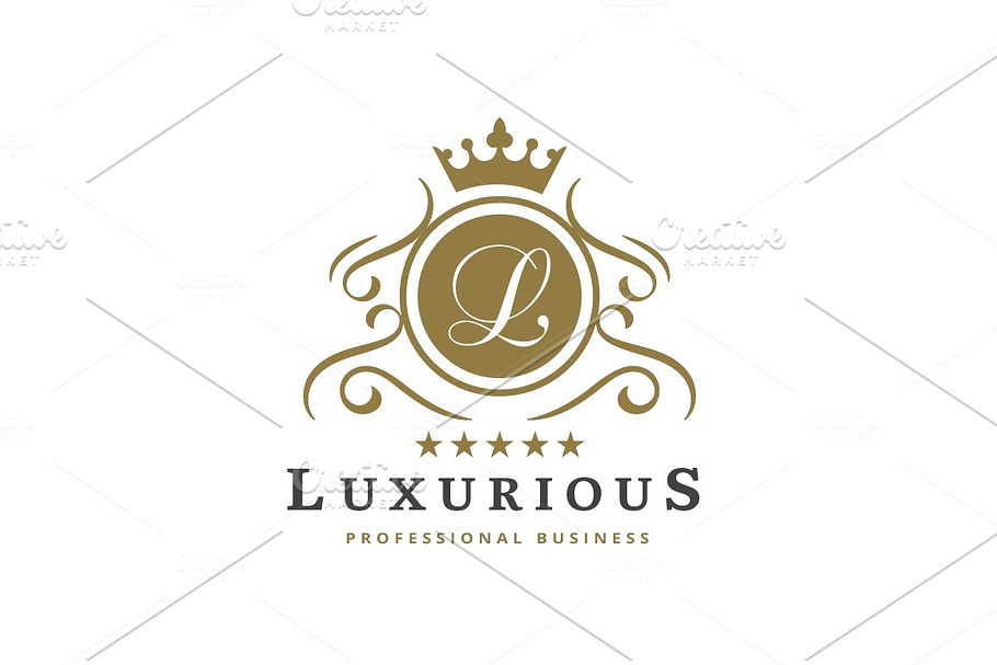 Luxurious Logo v.2 in Logo Templates - product preview 8