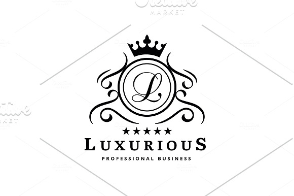Luxurious Logo v.2 in Logo Templates - product preview 1