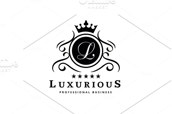 Luxurious Logo v.2 in Logo Templates - product preview 2
