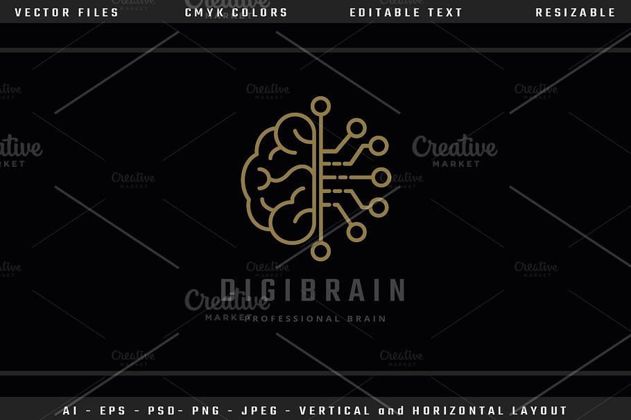 Digital Brain Logo