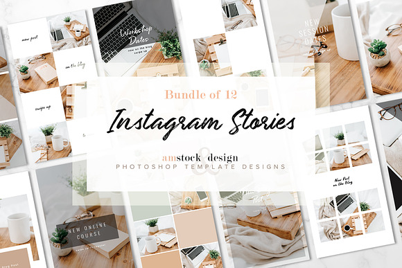 Instagram Stories / Bundle of 12 in Instagram Templates - product preview 2