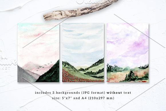 Landscape Wedding Collection in Wedding Templates - product preview 4