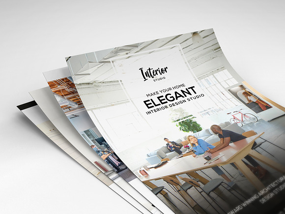 Interior Design, Architecture Flyers in Flyer Templates - product preview 5