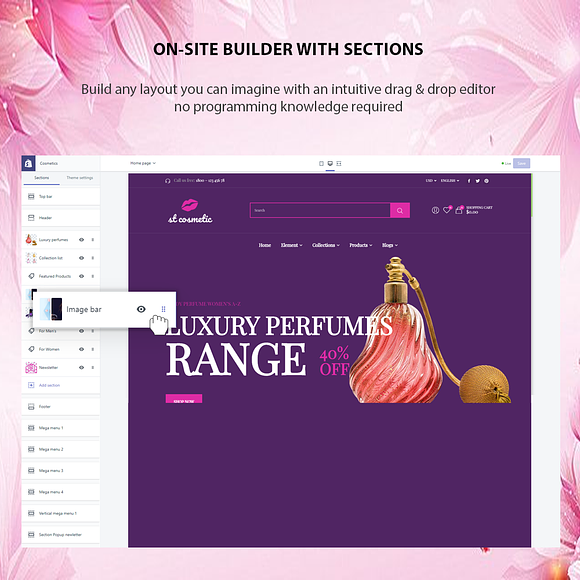 St Cosmetic Shopify in Website Templates - product preview 3