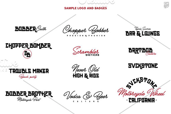 BOBBER BOLD & Cubs Script (FONT DUO) in Display Fonts - product preview 7