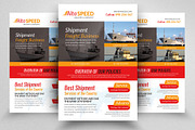 Freight & Shipment Flyer Template
