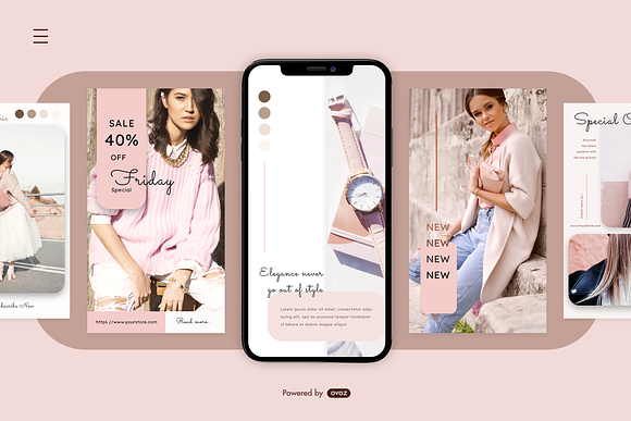 Instagram Story Template v1 in Instagram Templates - product preview 6