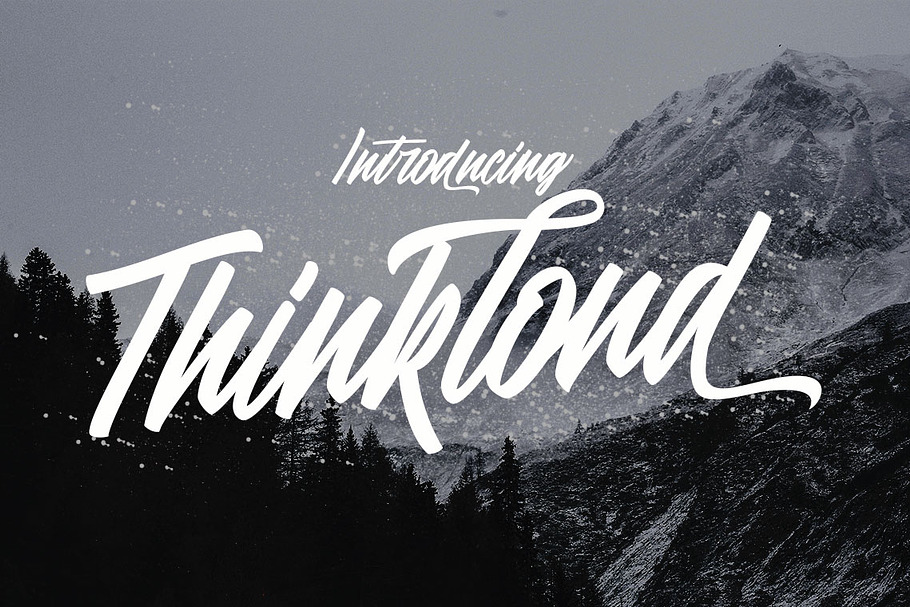 Thinkloud - with Stylistic Alt Style in Script Fonts - product preview 8