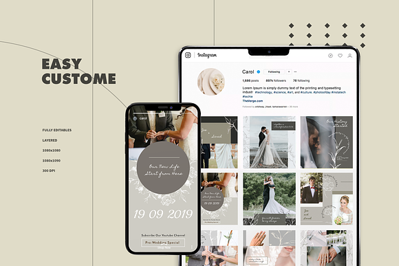 Instagram Template v1 in Instagram Templates - product preview 1