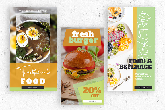Food & Beferage Instagram Stories in Instagram Templates - product preview 1