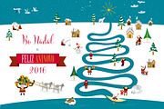 Christmas card 2016 (Galician)