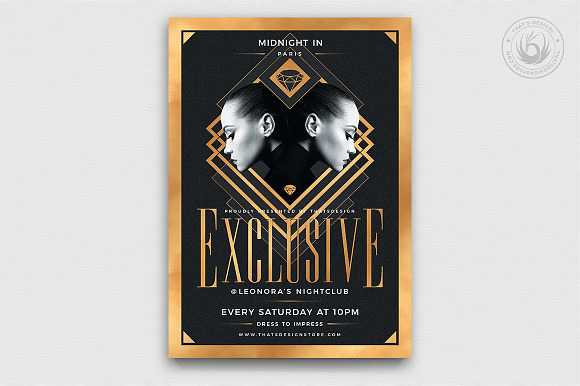 Exclusive Party Flyer Bundle in Flyer Templates - product preview 3