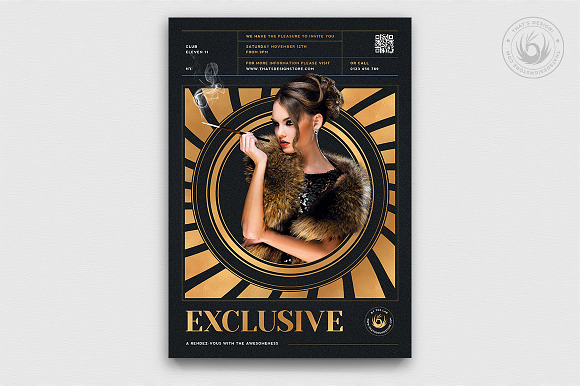 Exclusive Party Flyer Bundle in Flyer Templates - product preview 4