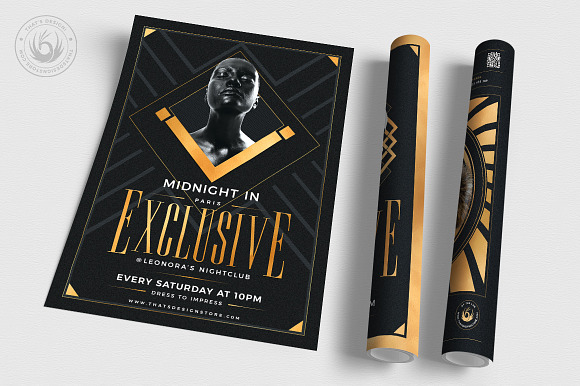Exclusive Party Flyer Bundle in Flyer Templates - product preview 5