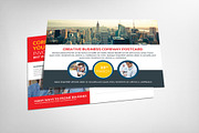 Business Solutions Postcard Template