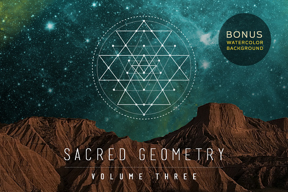 Sacred Geometry Vector Set Vol. 3 in Illustrations - product preview 4