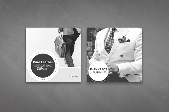 Fashion Social Media Banner Template in Instagram Templates - product preview 2