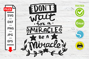 Motivational quote SVG Cricut design