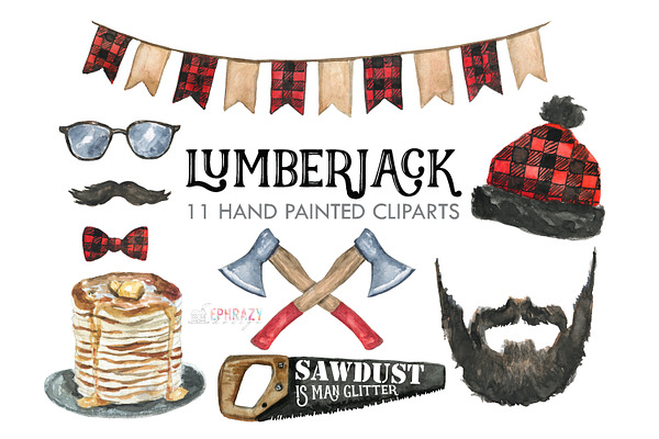 Lumberjack clipart