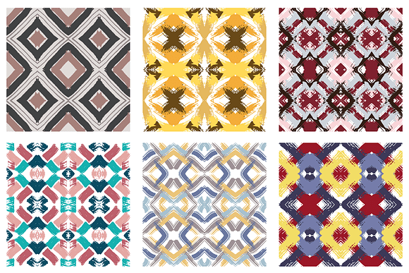 Seamless vector patterns in Patterns - product preview 1