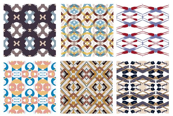 Seamless vector patterns in Patterns - product preview 2