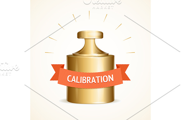 Realistic 3d Calibration Weight Set in Objects - product preview 3