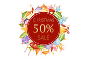 Christmas balls sale 50 discount