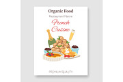 French restaurant organic food and