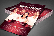 Christmas Gospel Splash Church Flyer