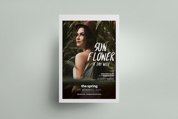 Set of Nature Events Flyer in Flyer Templates - product preview 2