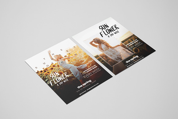 Set of Nature Events Flyer in Flyer Templates - product preview 6