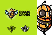 Bee Drone - Mascot & Esport Logo
