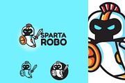 Sparta Robo - Mascot & Esport Logo